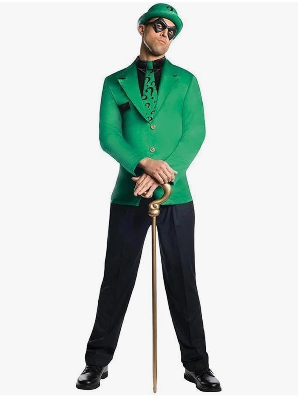 DC Super Villains The Riddler Costume For Adults By Rubies, Men's X-Large 40-42
